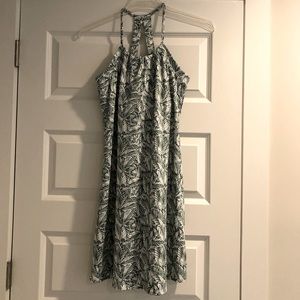 Medium summer casual Eddie Bauer Palm Print Harmony Athletic Dress
